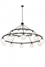 Meyda Blue 182292 - 96"W Bola Tavern 20 LT Two Tier Chandelier
