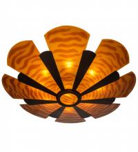 Meyda Blue 197621 - 60" Wide Metro Fusion Elite Semi-Flushmount