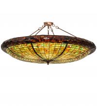 Meyda Blue 235738 - 48" Wide Greenbriar Oak Semi-Flushmount