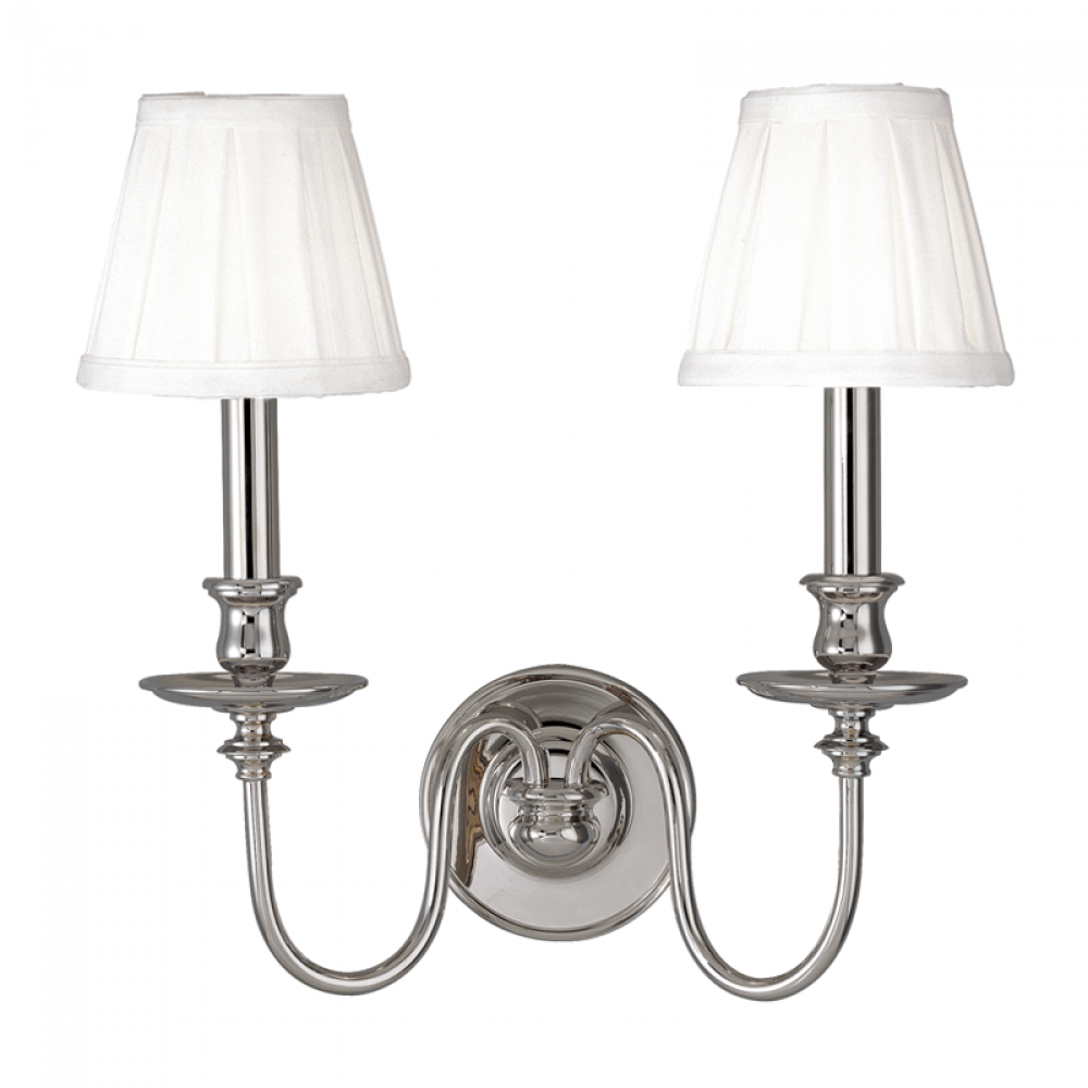 2 LIGHT WALL SCONCE