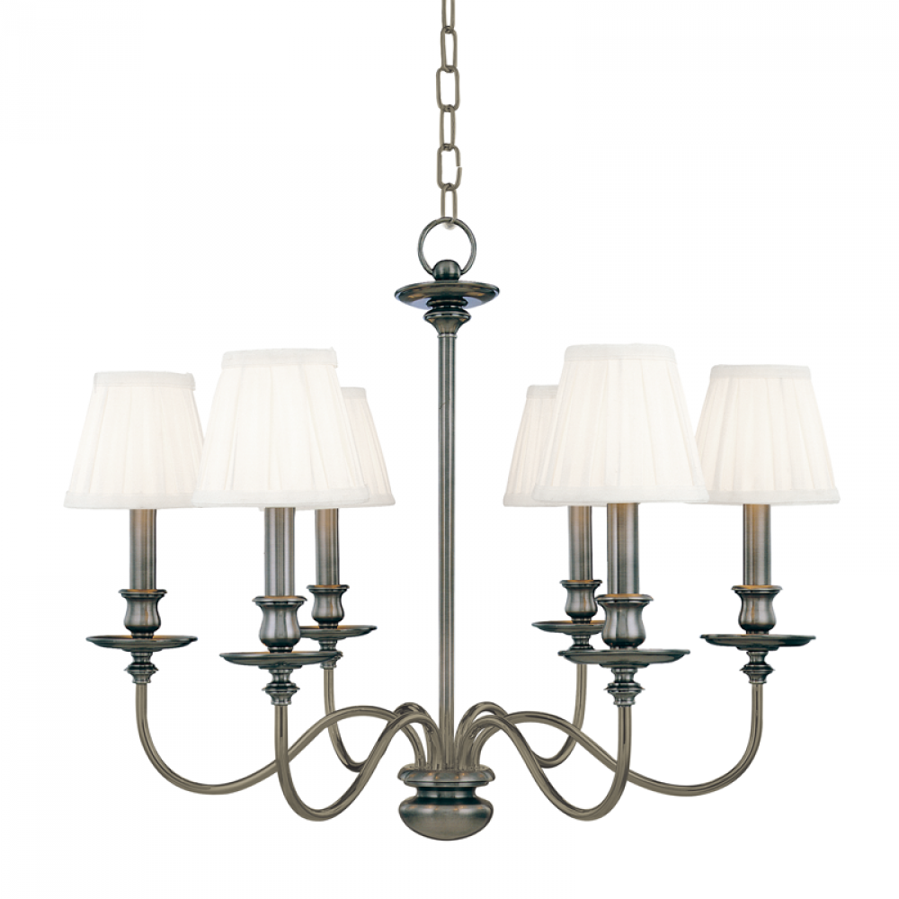 6 LIGHT CHANDELIER