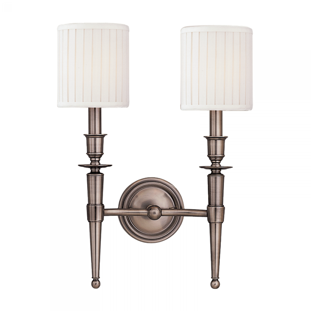 2 LIGHT WALL SCONCE
