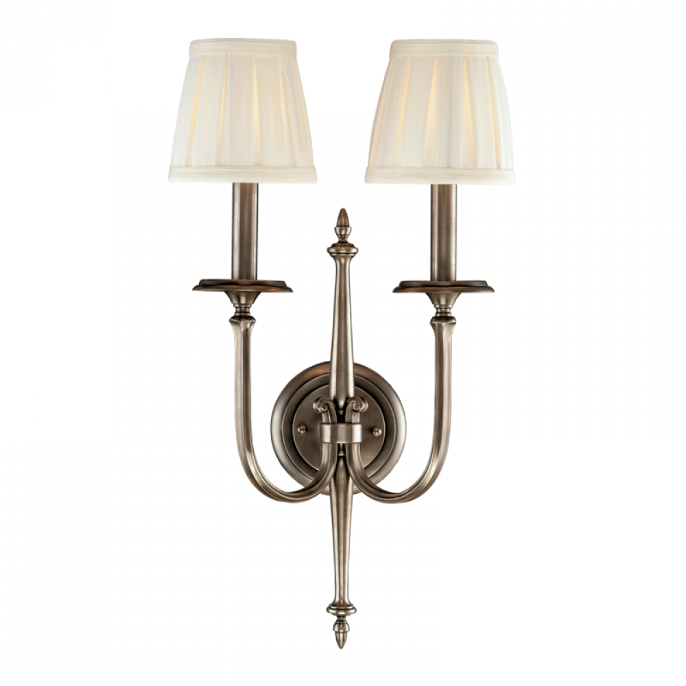 2 LIGHT WALL SCONCE