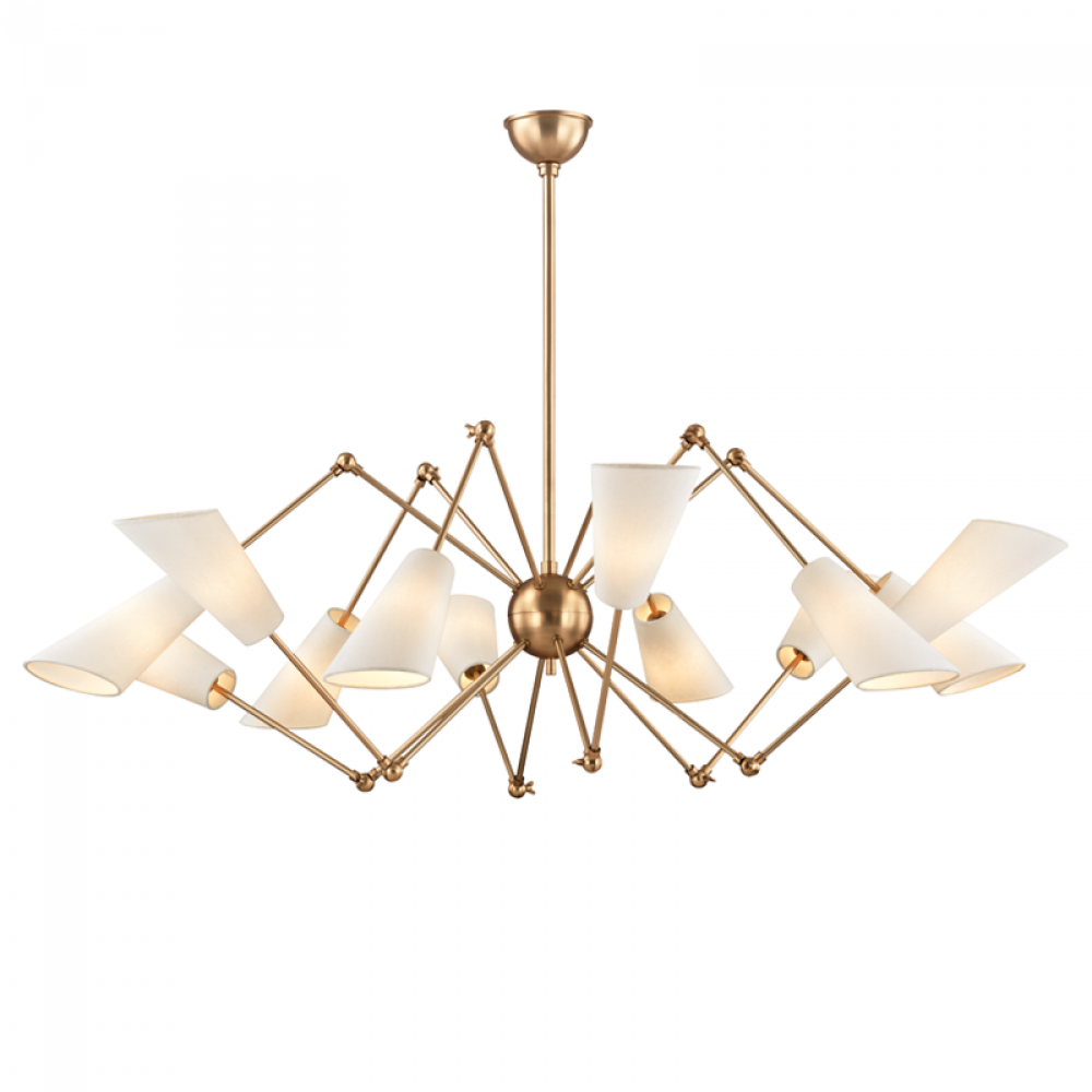 12 LIGHT CHANDELIER