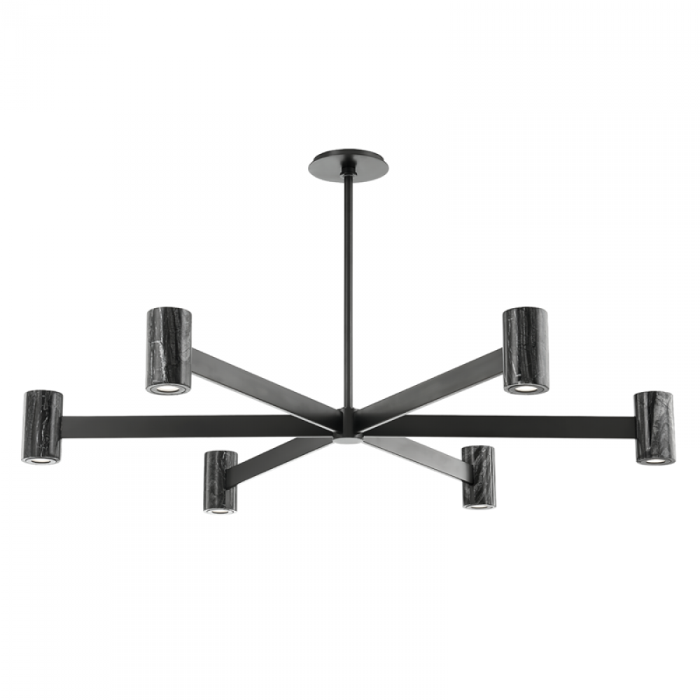 6 LIGHT CHANDELIER