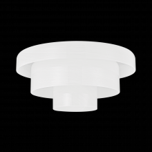 Hudson Valley Orange 1008-AGB - PORT RICHMOND Flush Mount