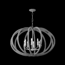 Hudson Valley Orange 1208-WP - LEWISTON CHANDELIER