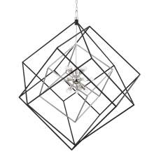 Hudson Valley Orange 1255-PN/BK - Roundout Chandelier