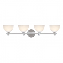Hudson Valley Orange 1404-SN - 4 LIGHT BATH BRACKET