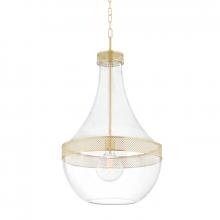 Hudson Valley Orange 1817-AGB - Hagen Pendant