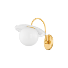 Hudson Valley Orange 1831-AGB - Stampford Wall Sconce