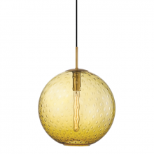 Hudson Valley Orange 2015-AGB-LA - 1 LIGHT PENDANT-LIGHT AMBER GLASS