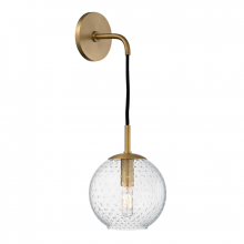 Hudson Valley Orange 2020-AGB-CL - 1 LIGHT WALL SCONCE-CLEAR GLASS