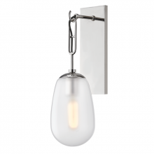 Hudson Valley Orange 2101-PN - 1 LIGHT WALL SCONCE