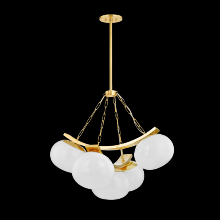 Hudson Valley Orange 2105-AGB - DUXBURY CHANDELIER