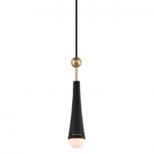 Hudson Valley Orange 2130-AGB - 1 LIGHT PENDANT