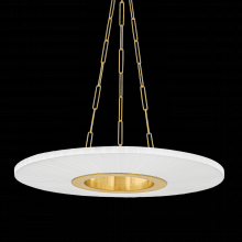 Hudson Valley Orange 2530-AGB - PRATTSBURGH Chandelier