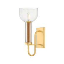 Hudson Valley Orange 2615-AGB - NARROWSBURG Wall Sconce