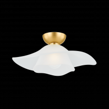 Hudson Valley Orange 2918-AGB - NETHERLEE Flush Mount