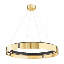 Hudson Valley Orange 2933-AGB/BK - Tribeca Chandelier