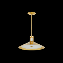 Hudson Valley Orange 3020-AGB - CLERMONT PENDANT