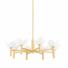 Hudson Valley Orange 3034-GL/WP - Dawson Chandelier
