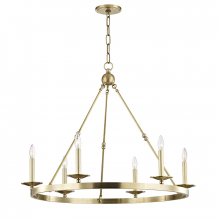 Hudson Valley Orange 3206-AGB - Allendale Chandelier