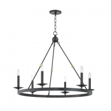Hudson Valley Orange 3206-AOB - Allendale Chandelier