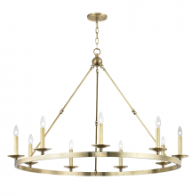 Hudson Valley Orange 3209-AGB - Allendale Chandelier
