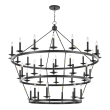 Hudson Valley Orange 3258-AOB - Allendale Chandelier