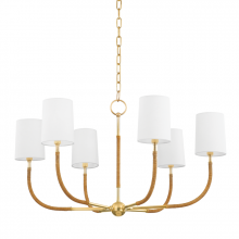 Hudson Valley Orange 3534-AGB - Webson Chandelier