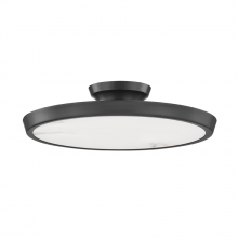 Hudson Valley Orange 3600-OB - Draper Flush Mount