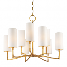 Hudson Valley Orange 369-AGB - Dillon Chandelier