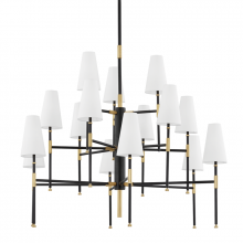 Hudson Valley Orange 3748-AOB - Bowery Chandelier