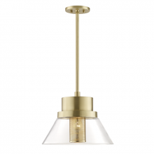 Hudson Valley Orange 4032-AGB - 1 LIGHT LARGE PENDANT