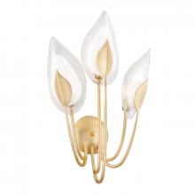 Hudson Valley Orange 4803-GL - Blossom Wall Sconce