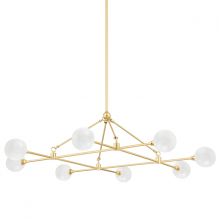 Hudson Valley Orange 4846-AGB - Andrews Chandelier
