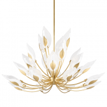 Hudson Valley Orange 4856-GL - Blossom Chandelier