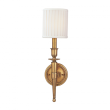 Hudson Valley Orange 4901-AGB - Abington Wall Sconce