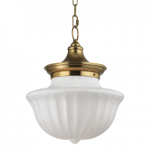 Hudson Valley Orange 5015-AGB - 2 LIGHT LARGE PENDANT