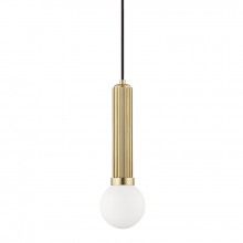 Hudson Valley Orange 5104-AGB - 1 LIGHT PENDANT