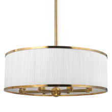 Hudson Valley Orange 5230-AGB - 8 LIGHT CHANDELIER