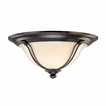 Hudson Valley Orange 5417-OB - 3 LIGHT FLUSH MOUNT