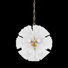 Hudson Valley Orange 5524-AGB - CAPRI Chandelier