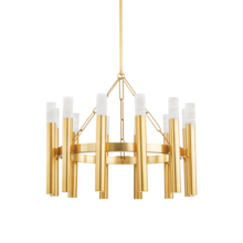 Hudson Valley Orange 5728-AGB - PALI Chandelier