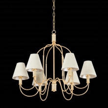 Hudson Valley Orange 5732-VGL - WARRENSBURG Chandelier