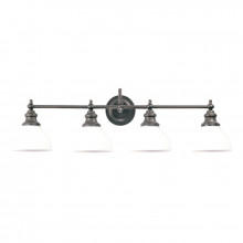 Hudson Valley Orange 5904-AN - 4 LIGHT BATH BRACKET