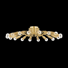 Hudson Valley Orange 5932-AGB - BARNEY Semi Flush