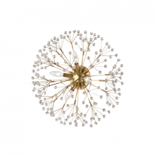 Hudson Valley Orange 6000-AGB - Dunkirk Semi Flush