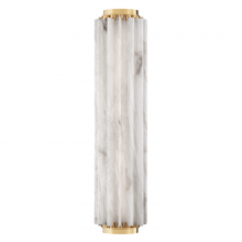 Hudson Valley Orange 6024-AGB - Hillside Wall Sconce